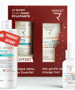 RONCEY COFFRET CLAIRSKIN SERUM ECLAIRCISSANT ANTI TACHES 30ML+EAU MICELLAIRE ECLAIRCISSANT 250ML (OFFERT)