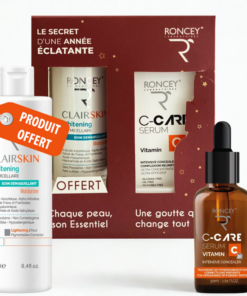 RONCEY COFFRET SERUM VITAMINE C 20% 30ML+EAU MICELLAIRE ECLAIRCISSANT 250ML (OFFERT)