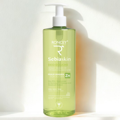 RONCEY DEO DOUCHE SEBIASKIN PEAU GRASSE 1L